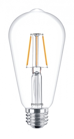 Philips 871869657423200 Лампа LEDClassic 3.5-50W ST64 E27 WW CL