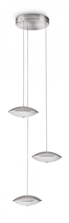 Philips 915004247001 409621716 Manzoni LED nickel 3x5W