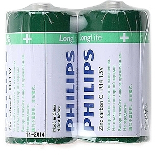 C00422691BLFC Элемент питания Philips R14 LONG LIFE [R14-P2/01S] (24/384/10 368)
