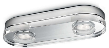 Philips 915002298701 322081116 My Bathroom 2x7.5W chrome