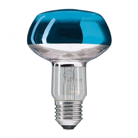 Philips 871150006652715 Refl Col 60W E27 230V NR80 CL-BL 1CT/12
