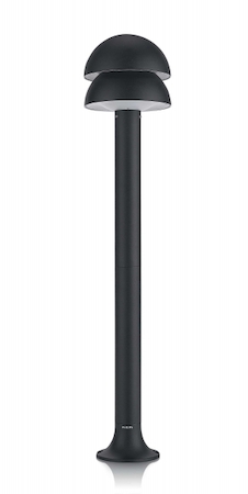 Philips 164533086 Kelapa Светильник уличный наземный  black 1x20W 230V