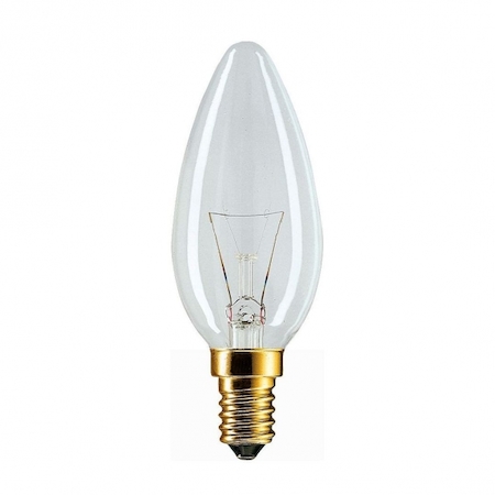 Philips 872790002004550 B35 60W 230V E14 CL.1CT/10X10F