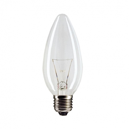 Philips 921492044218 Лампа Stan 40W E27 230V B35 CL 1CT/10X10