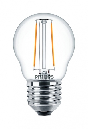 Philips 929001238708 Лампа LEDClassic 2-25W P45 E27 WW CL ND