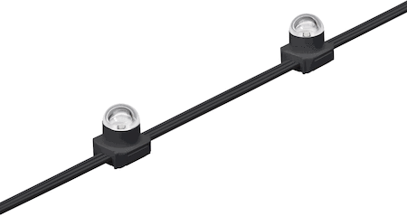 Philips 62296399 50 pcs - Clear dome 4 inch separated - Black - Цвет: Black