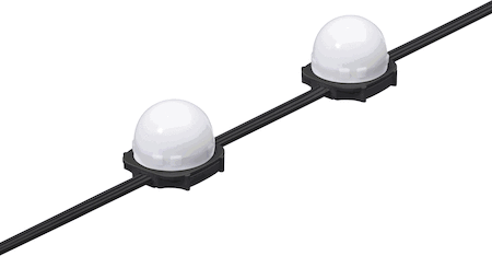 Philips 62311399 50 pcs - Transparent dome 12 inch separated - Black - Цвет: Black