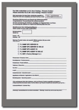 Phoenix Contact 2701138 FL SNMP OPC SERVER V3 LIC 100