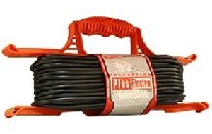 Plast Electro PE 1A/16b/21 PE Удлинитель на рамке, 16м, 2х1 мм.кв., черный