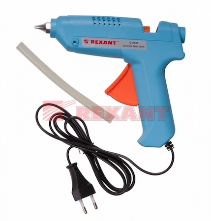 12-0105 Пистолет клеевой 100Вт Ø11мм (блистер)  REXANT