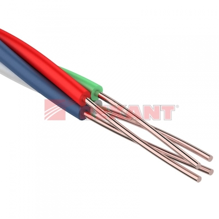 01-5511 Провод ПКСВ 4х0,40 мм, (бухта 500м)  REXANT