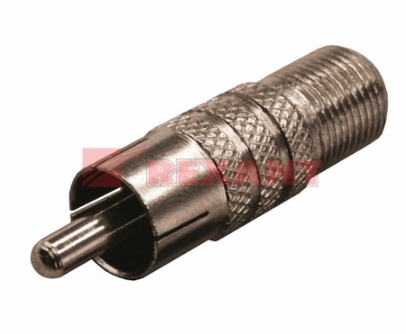 05-4304 ПЕРЕХОД  гнездо F - штекер RCA  REXANT