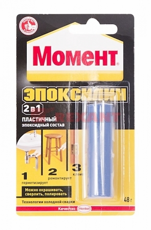 REXANT 09-1313-1 Клей "Момент Эпоксилин" (48гр.) в шоу боксе