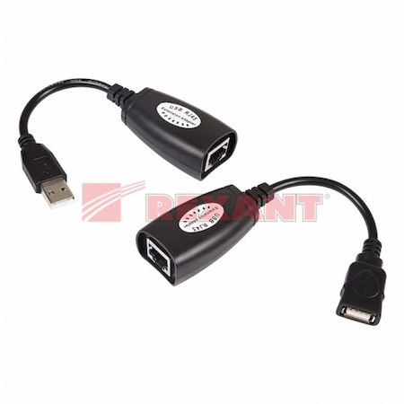 18-1176 USB удлинитель по витой паре (8p8c) REXANT