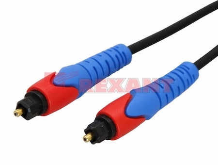 17-0802 Шнур Toslink - Toslink, длина 1,5 метра  REXANT  3477