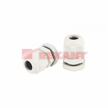 REXANT 07-8009 Кабельный ввод PG- 9 (4-8мм) серый