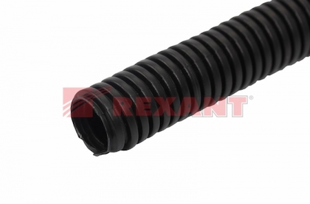 REXANT 28-0016-1 Труба гофрированная ПНД 16 с зондом  100м  ЧЕРНАЯ