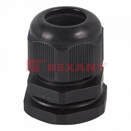REXANT 07-8036-1 Кабельный ввод PG-36 (22-32 мм)  черный