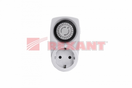 11-6001 Розетка с механическим таймером  REXANT RX - 21