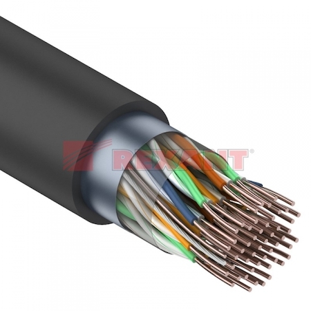 01-1203 Кабель FTP 25 х 2 x 0,50 мм, cat 5, наружный (OUTDOOR) (бухта 305м)  REXANT