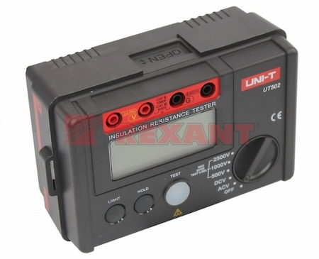 REXANT 13-0041 Измеритель сопротивления изоляции UNI-T UT502