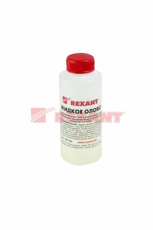 Фото Rexant 09-3495 Олово жидк. (химич. лужение плат) 100 мл.