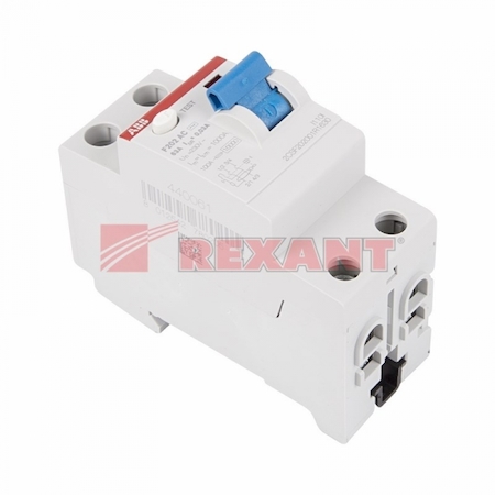 REXANT 81-1004 Выкл.диф.тока 2мод. F202 AC-63/0,03