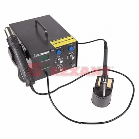 REXANT 12-0041-4 Станция паяльная LUKEY-852D+FAN
