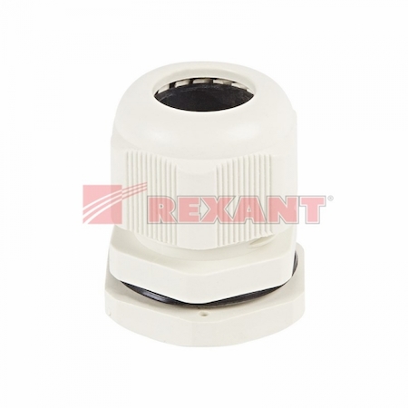 REXANT 07-8021 Кабельный ввод PG-21 (13-18 мм) серый 