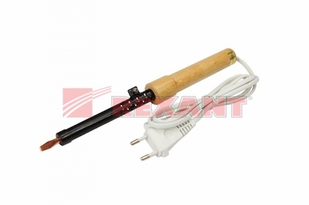 Фото Rexant 12-0240 Паяльник ЭПСН 220В 40Вт дерев. ручка ПД