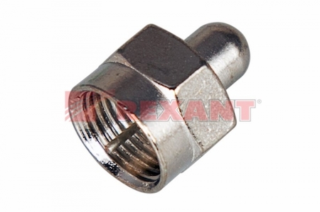 05-4081 Заглушка F, (75 Ом), медь  REXANT