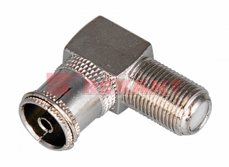 05-4312 ПЕРЕХОД  гн F - гн TV  угловой  (03-152)  REXANT