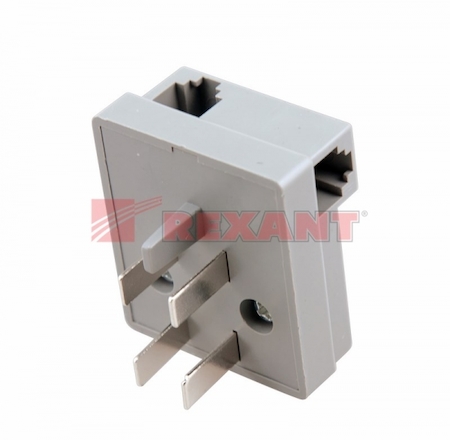 03-0012-4 Универсальная телефонная вилка (FD-6102)   REXANT