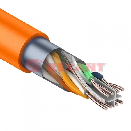 01-0151 Кабель FTР 4 х 2 х 0,575 мм, cat 6, нг(А)-HF, LSZH (бухта 305м)  REXANT