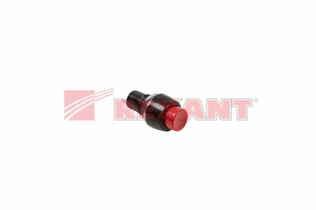 36-3080 Выключатель-кнопка  250V 1А (2с) (ON)-OFF  Б/Фикс  красная  Micro (PBS-20В)  REXANT