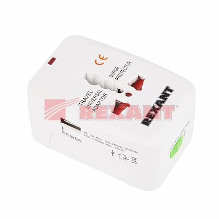 11-1055 Адаптер сетевой "Путешественник" 1хUSB REXANT