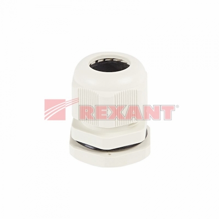 REXANT 07-8112 Кабельный ввод MG-12 (7,6-4,6мм) серый