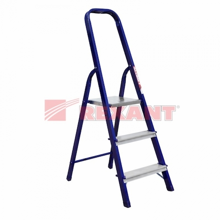 REXANT 12-5044 Стремянка металлическая комбинированная три ступени