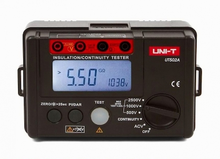 REXANT 13-0044 Измеритель сопротивления изоляции UNI-T UT502A