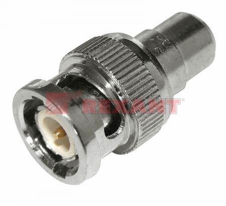 05-3202 ПЕРЕХОД  шт BNC - гн RCA  (01-022)  REXANT ВЫВОДИМ