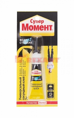 REXANT 09-1309-1 Клей "Супер Момент Водостойкий" (3 гр)  на мульти-карте
