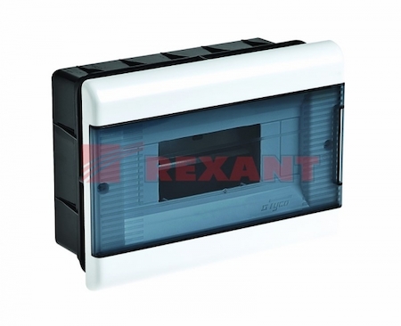 REXANT 81-4326 Щиток с/п на 9 мод. с двер. 222х160х90мм (68129)