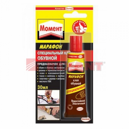 REXANT 09-1318-2 Клей "Момент Марафон", 30 мл на еденичном блистере, обувной клей