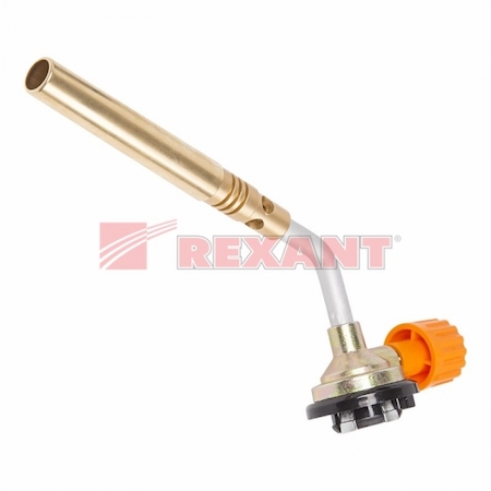 12-0018 Газовая горелка-насадка REXANT GT-18 (механическая с регулятором) паяльного типа 