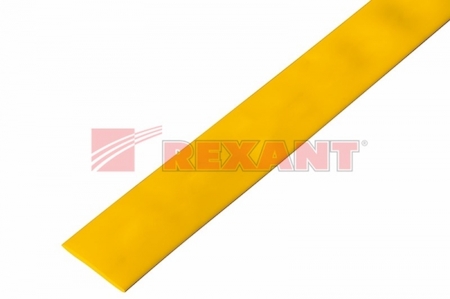 23-0002 Термоусадка  30,0 / 15,0 мм, желтая (упак. 10 шт. по 1 м)  REXANT