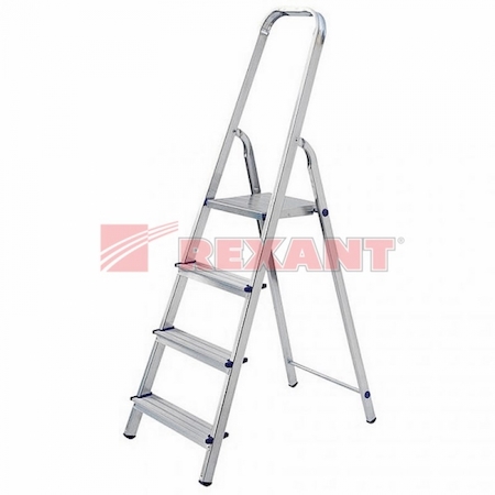 REXANT 12-5041 Стремянка алюминиевая четыре  ступеньки