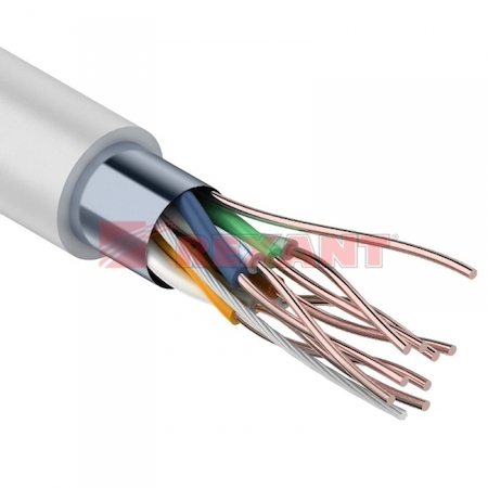 Фото Rexant 01-0143 Кабель FTP 4х2х24AWG кат.5е медь 305м (м)