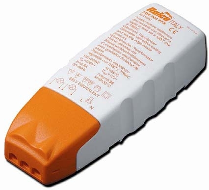 RN1287 Relco Электронный трансформатор 220/12V 100-200 Вт защ от перенапр, КЗ, возм рег