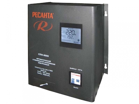 Фото Ресанта 63/6/28 Стабилизатор СПН-13500 1ф 13.5кВт 90-260В IP20 пониж. напр.