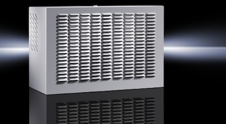 Rittal 9764040 CS Воздухо-воздушный теплообменник потолочный, 30 Вт/К, 470 х 158 х 380 мм, 48В (DC), для модульного корпуса CS